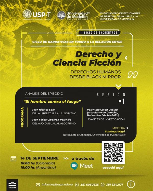 Ciclo de Narrativas sobre Derecho y Ciencia Ficción Ciclo de Narrativas sobre Derecho y Ciencia Ficción