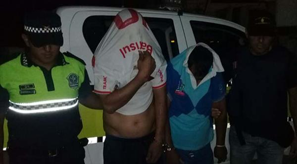 Detienen a dos hombres por robos en El Cadillal Detienen a dos hombres por robos en El Cadillal